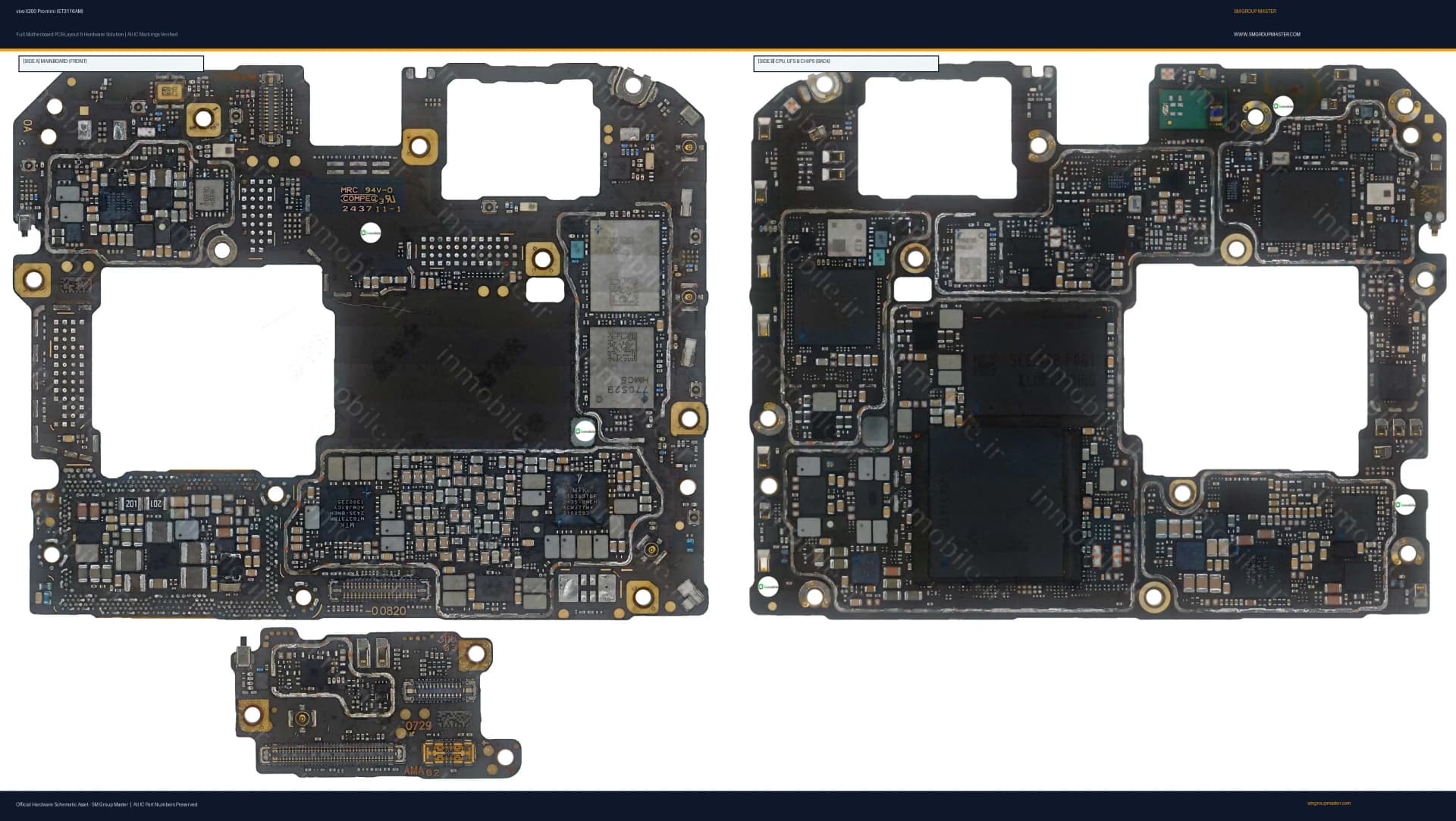 Preview image for vivo X200 Pro mini (ET3116AM) Hardware Solution & Motherboard Layout