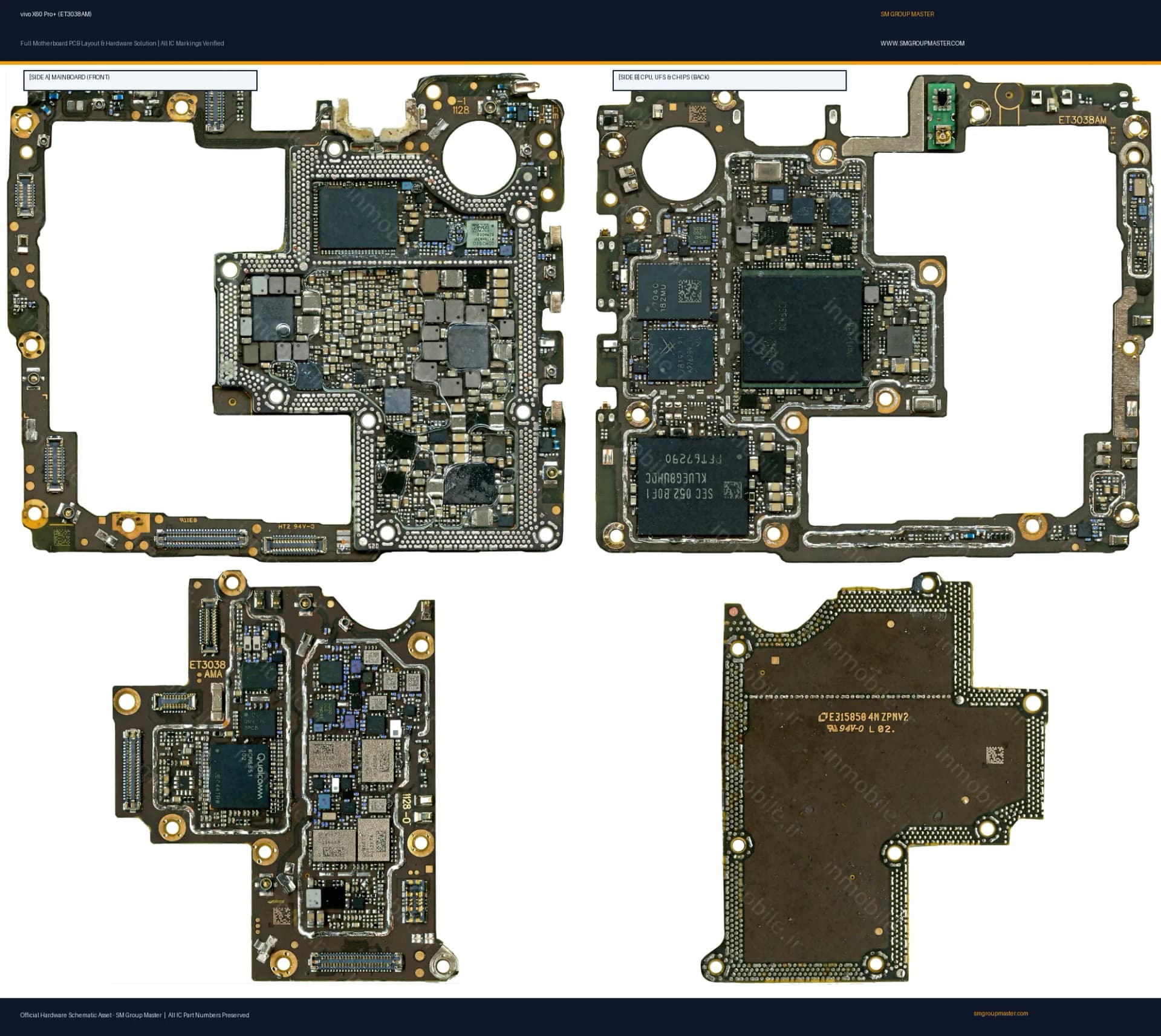 Preview image for vivo X60 Pro+ (ET3038AM) Hardware Solution & Motherboard Layout