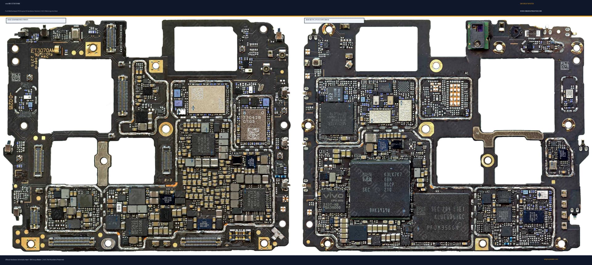 Preview image for vivo X80 (ET3070AM) Hardware Solution & Motherboard Layout