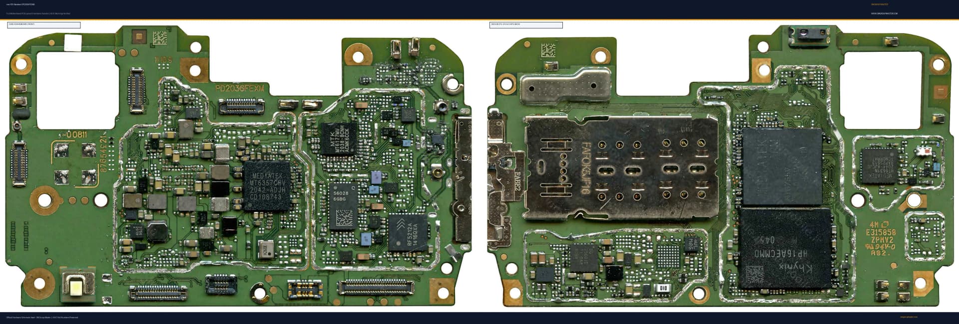 Preview image for vivo Y30 Standard (PD2036FEXM) Hardware Solution & Motherboard Layout
