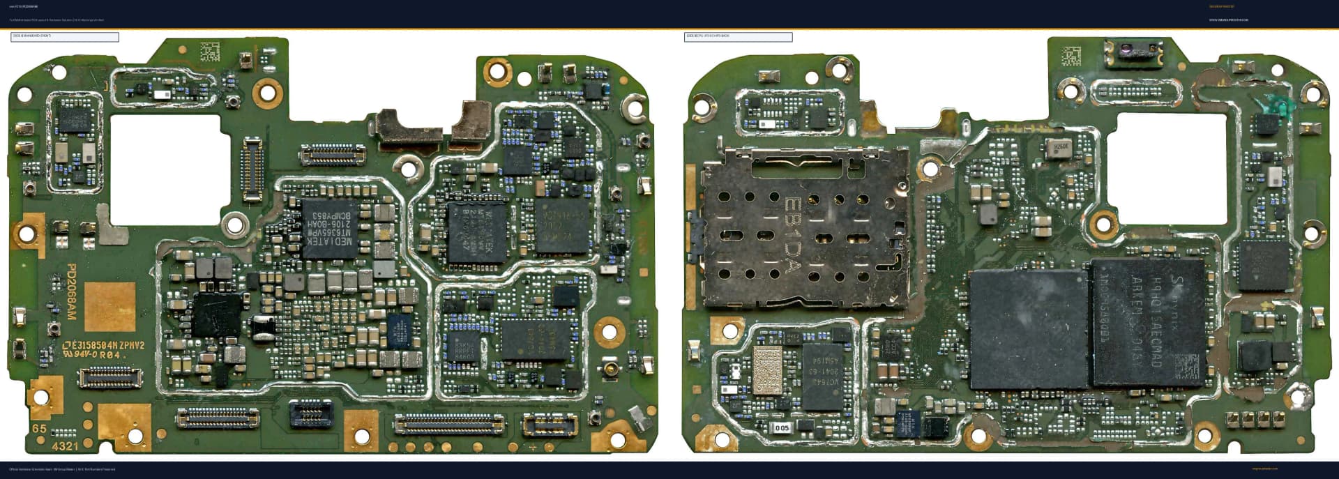 Preview image for vivo Y31S (PD2068AM) Hardware Solution & Motherboard Layout