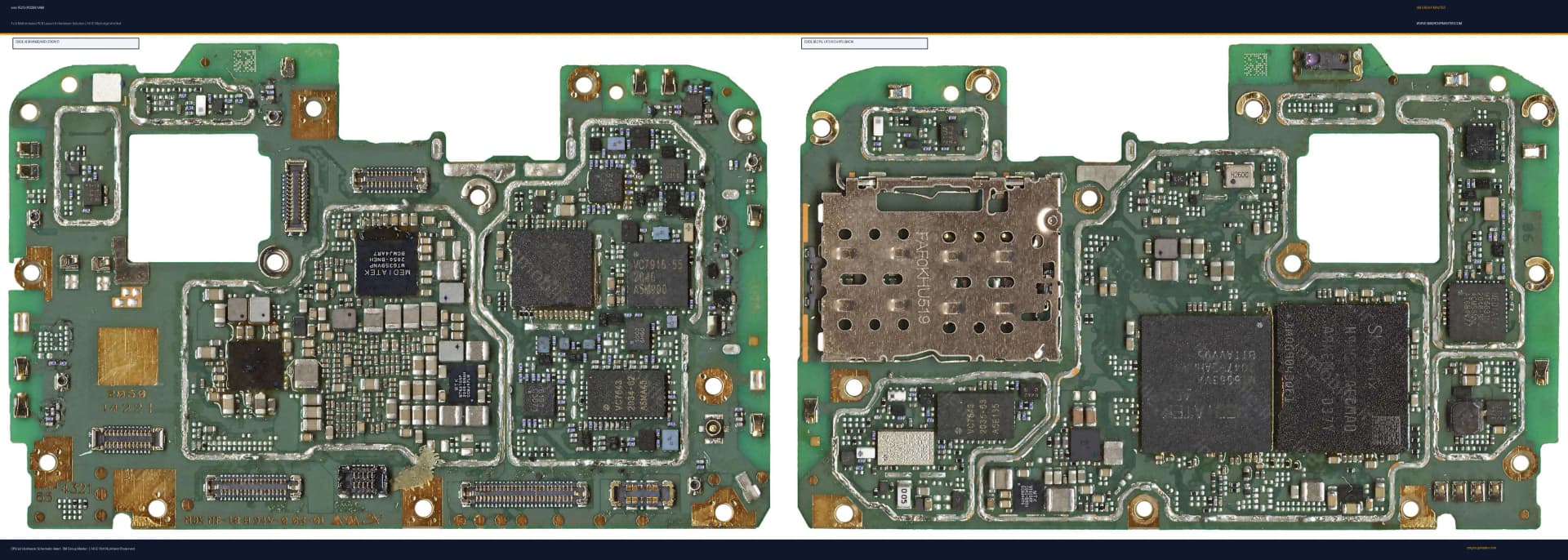 Preview image for vivo Y52S (PD2061AM) Hardware Solution & Motherboard Layout