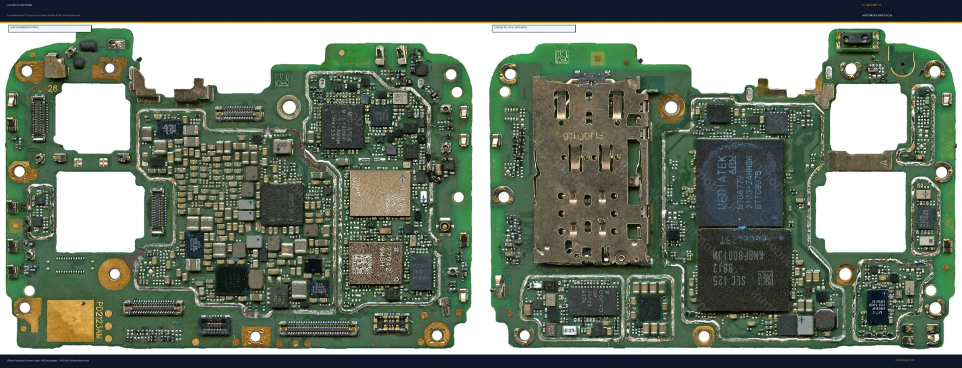 Preview image for vivo Y53S T2 (PD2123AM) Hardware Solution & Motherboard Layout