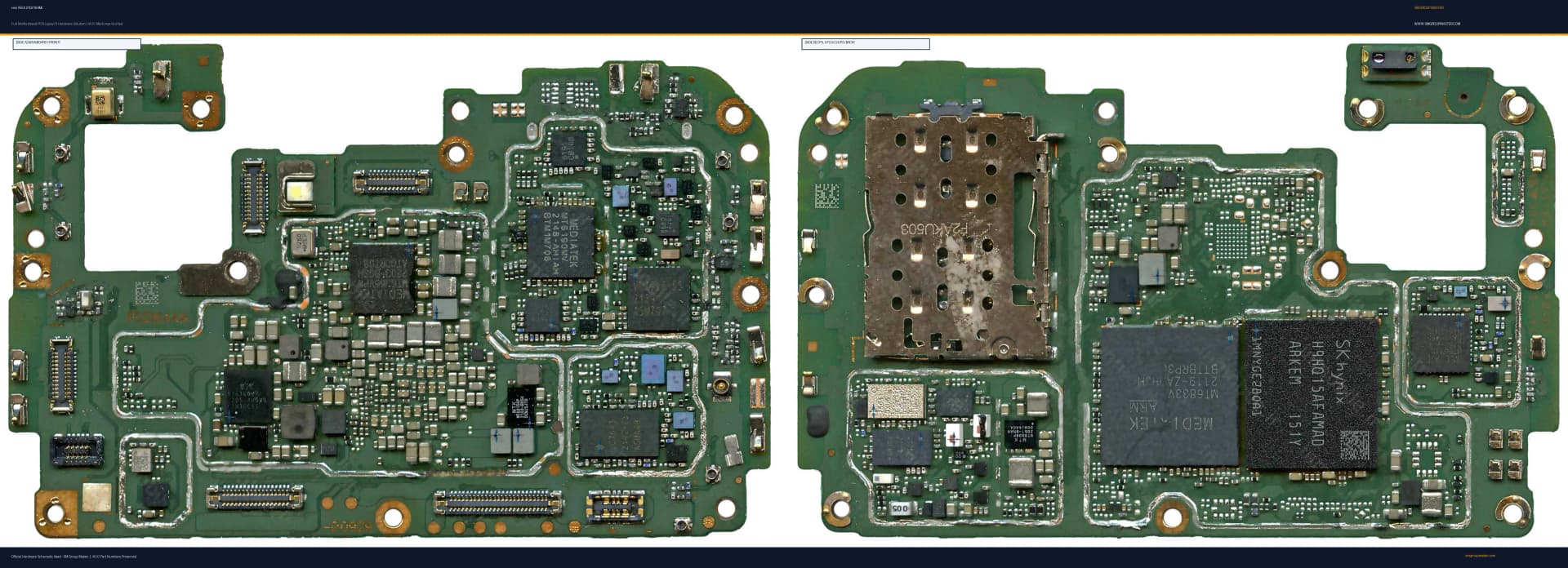 Preview image for vivo Y55S (PD2164M) Hardware Solution & Motherboard Layout