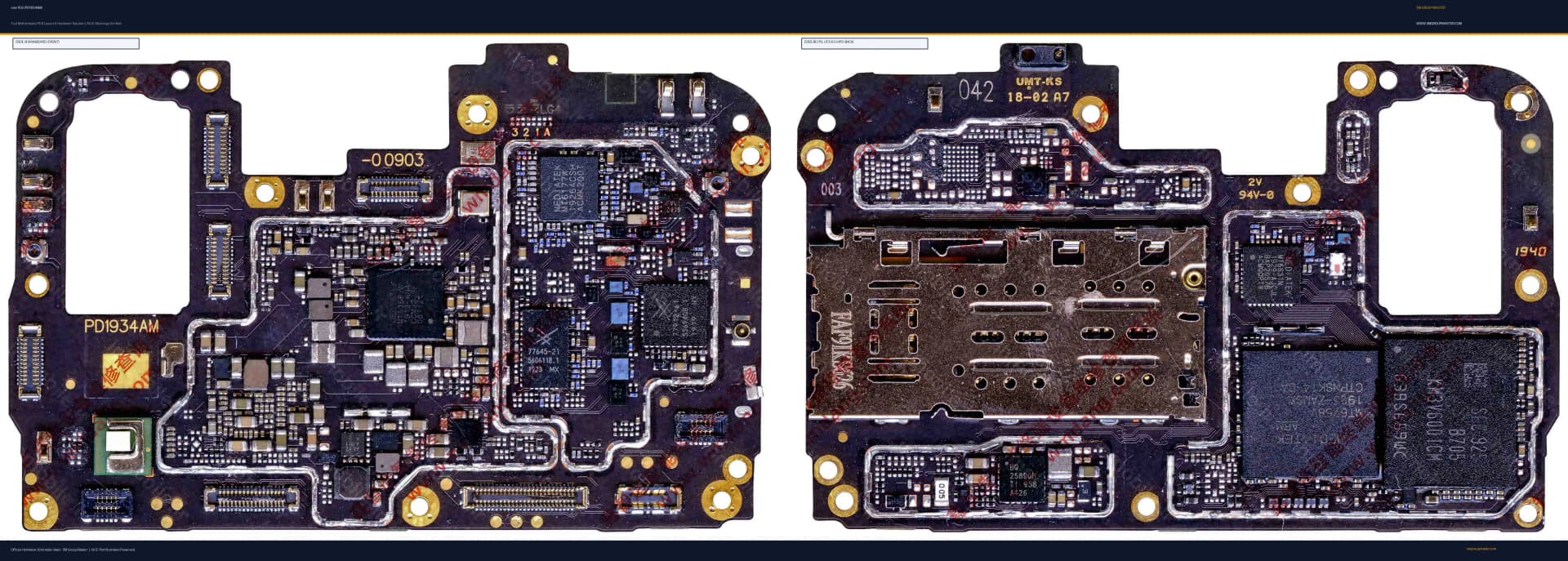 Preview image for vivo Y5S (PD1934AM) Hardware Solution & Motherboard Layout