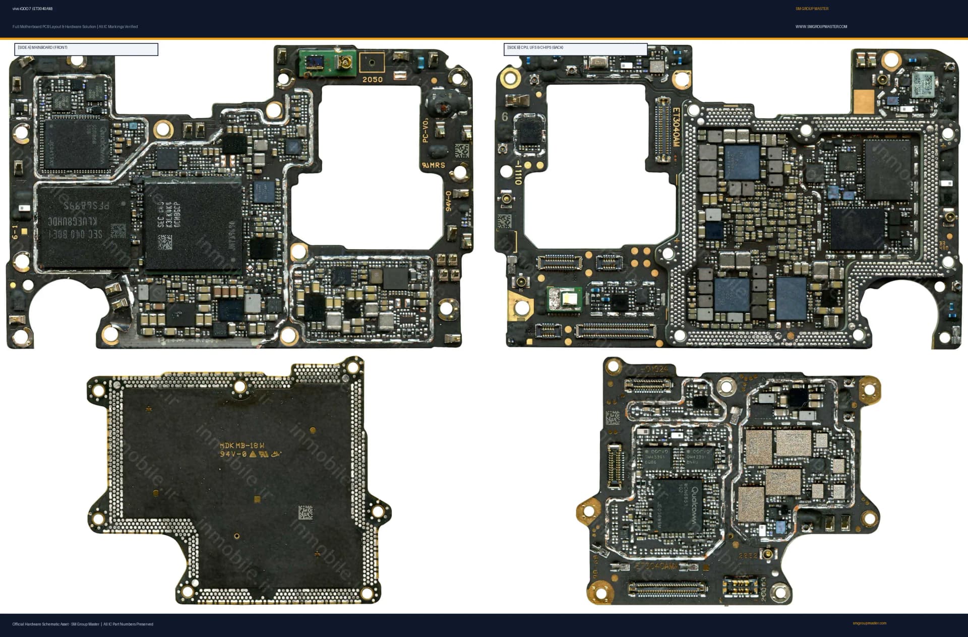 Preview image for vivo iQOO 7 (ET3040AM) Hardware Solution & Motherboard Layout
