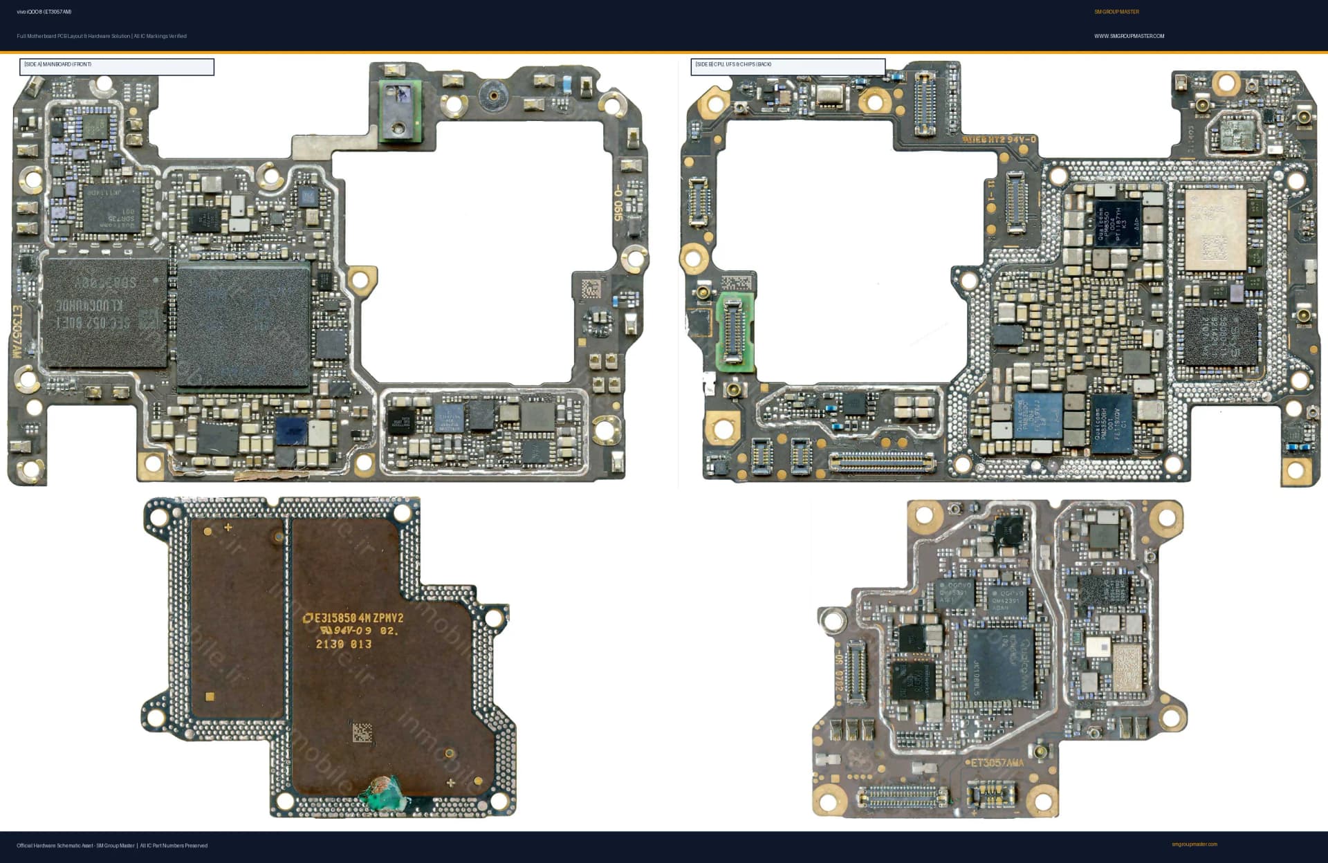 Preview image for vivo iQOO 8 (ET3057AM) Hardware Solution & Motherboard Layout