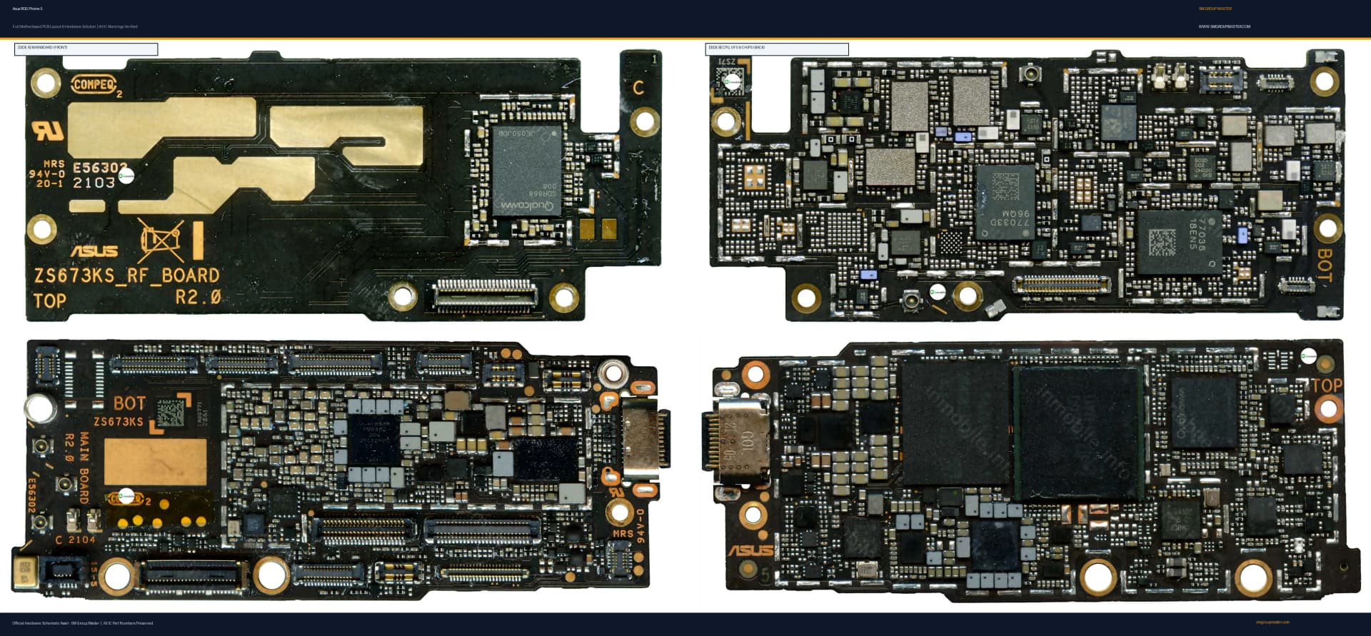 Preview image for Asus ROG Phone 5 (ZS673KS) Hardware Solution & Motherboard Layout Tested