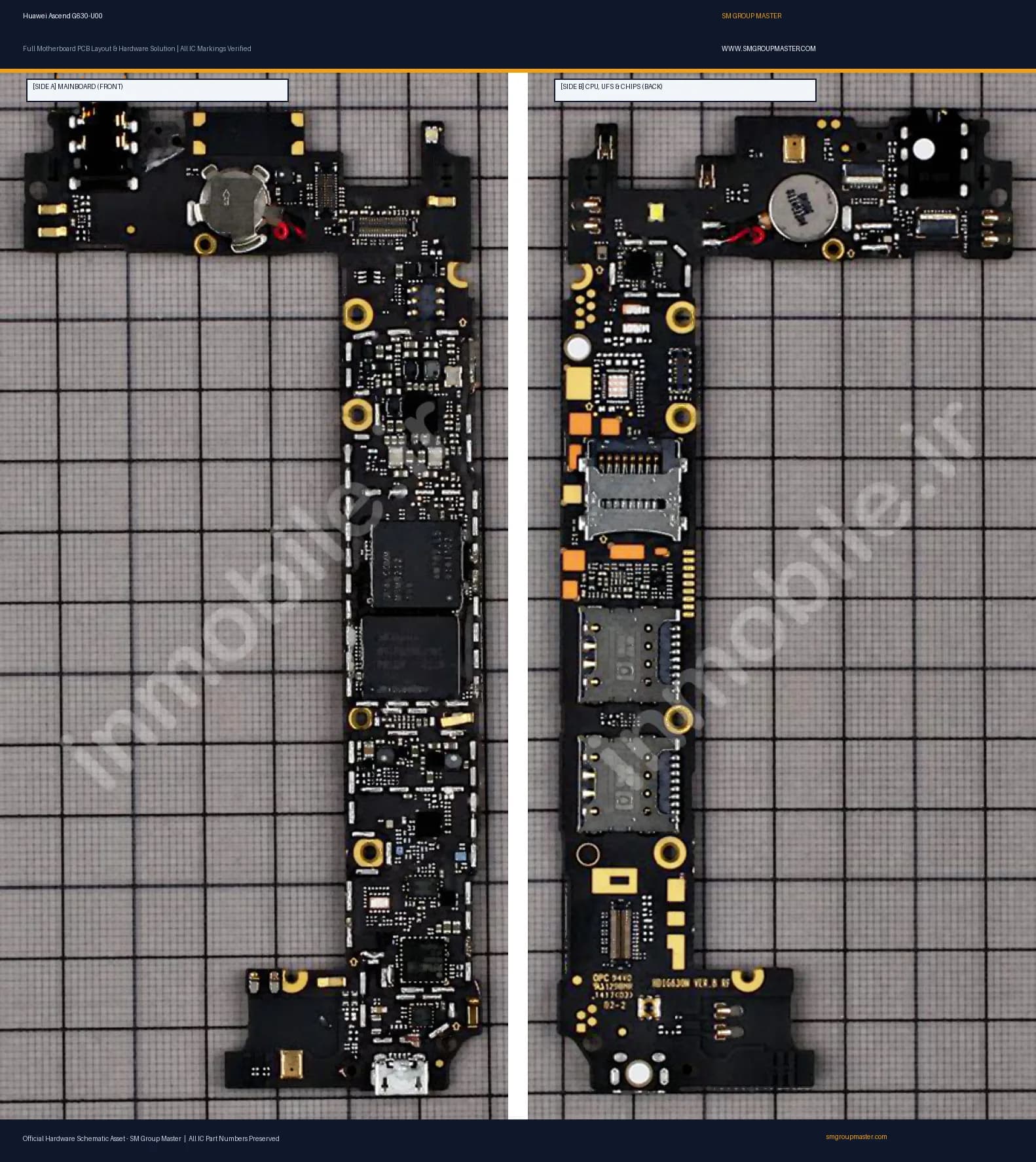 Preview image for Huawei Ascend G630-U00 Hardware Solution & Motherboard Layout
