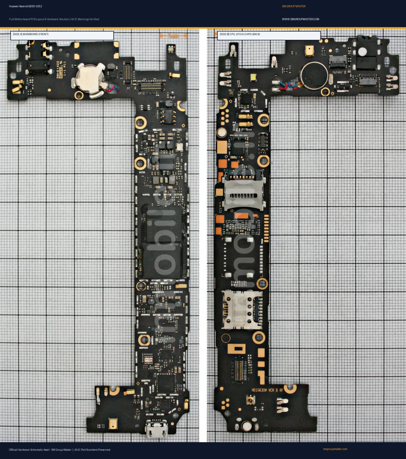 Preview image for Huawei Ascend G630-U252 Hardware Solution & Motherboard Layout