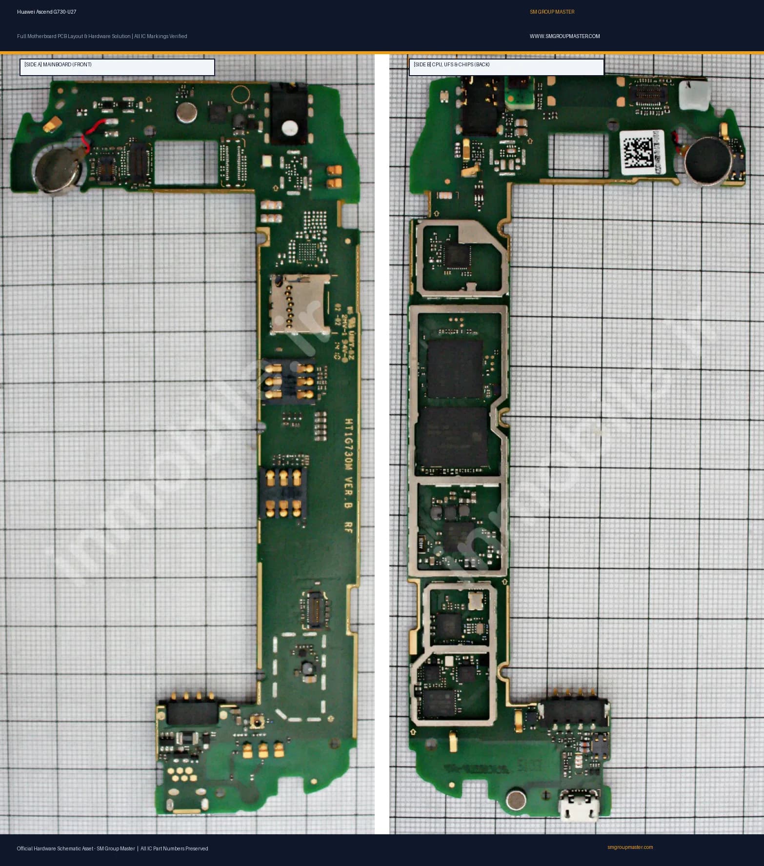 Preview image for Huawei Ascend G730-U27 Hardware Solution & Motherboard Layout