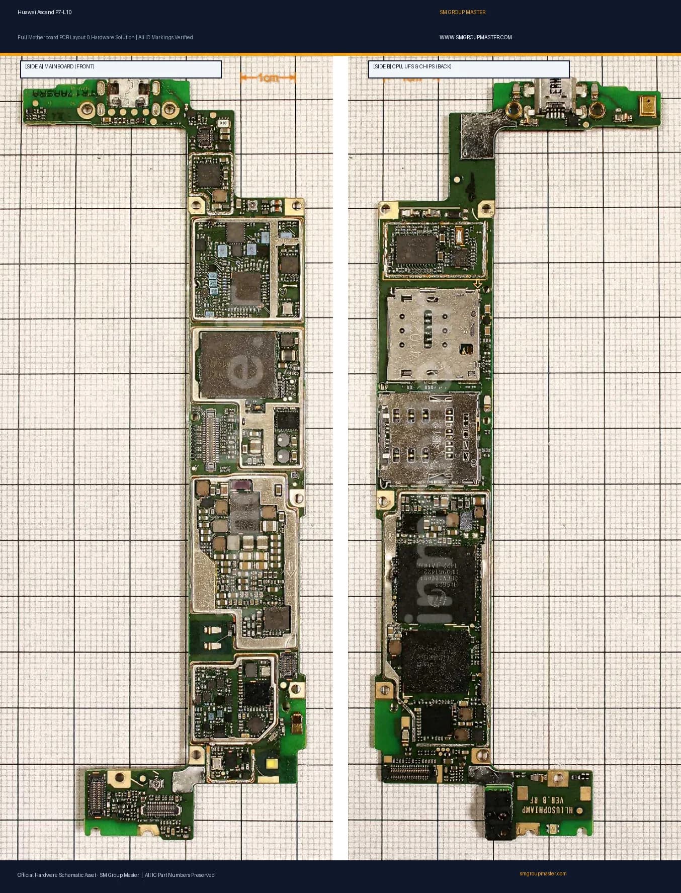 Preview image for Huawei Ascend P7-L10 Hardware Solution & Motherboard Layout