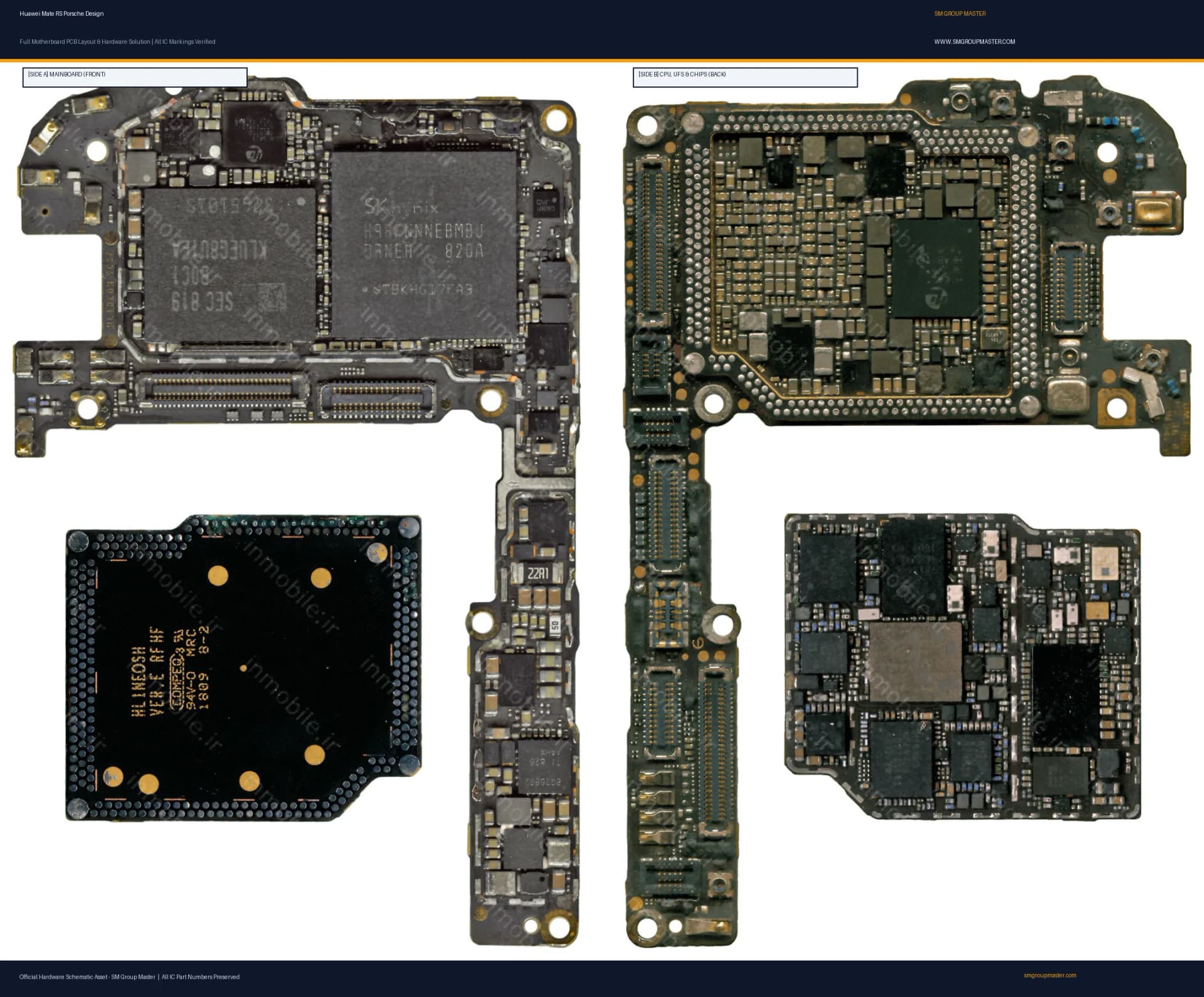 Preview image for Huawei Mate RS Porsche Design Hardware Solution & Motherboard Layout