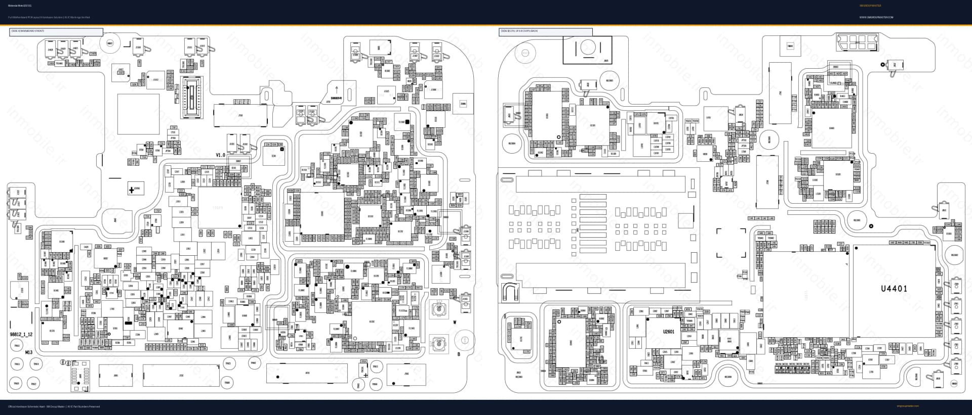 Preview image for Motorola Moto G50 5G Hardware Solution & Motherboard Layout