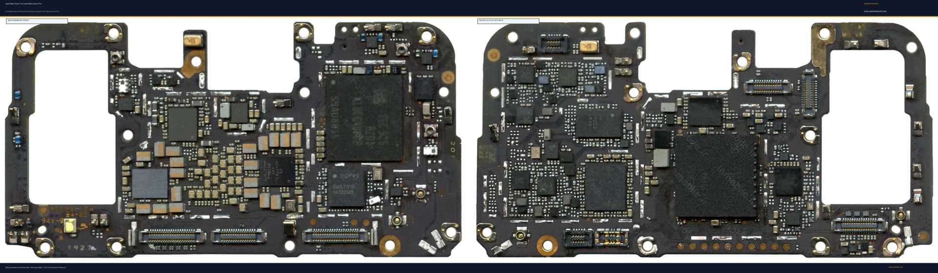 Preview image for Xiaomi Black Shark 2 Pro | Xiaomi Black Shark 3 Pro Hardware Solution & Motherboard Layout