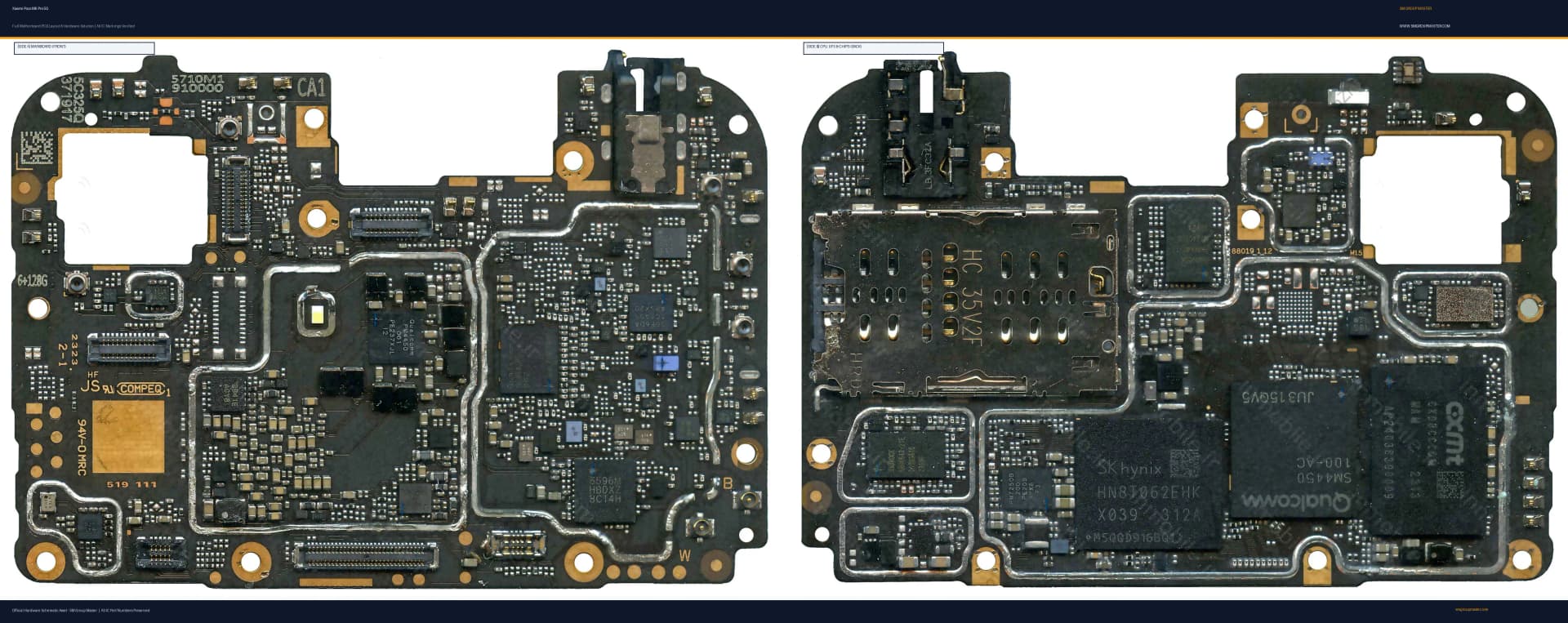 Preview image for Xiaomi Poco M6 Pro 5G Hardware Solution & Motherboard Layout