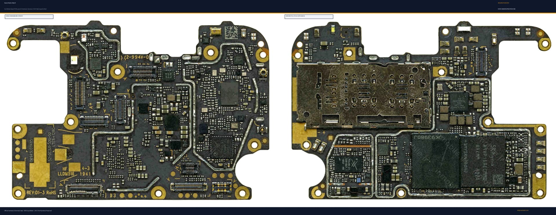 Preview image for Xiaomi Redmi Note 8 Hardware Solution & Motherboard Layout